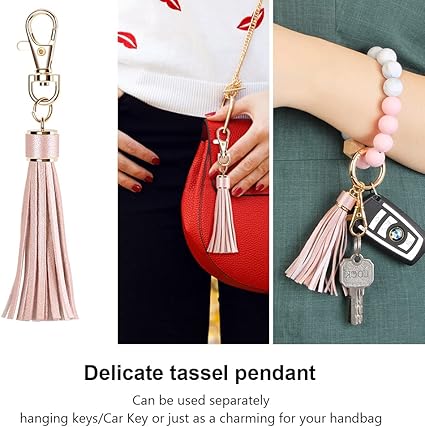Bracelet Tassel Keychain – Multi-Functional Fashion Accessory & Organizer  Product Description