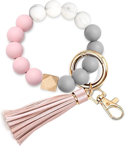 Bracelet Tassel Keychain – Multi-Functional Fashion Accessory & Organizer  Product Description