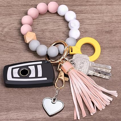 Bracelet Tassel Keychain – Multi-Functional Fashion Accessory & Organizer  Product Description